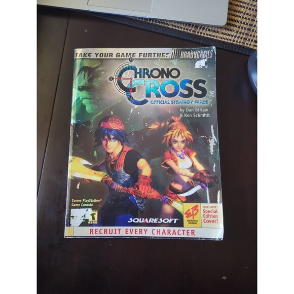 BradyGames Official Chrono Cross Strategy Guide EB Special Edition Cover PB 2000 - Picture 1 of 3
